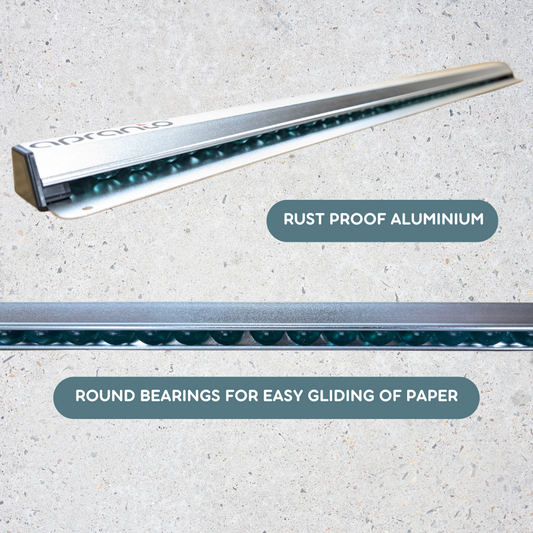 Order Rack Holder | Bill Rail | KOT | Aluminium Paper Holder (24 INCHES (2 Feet))