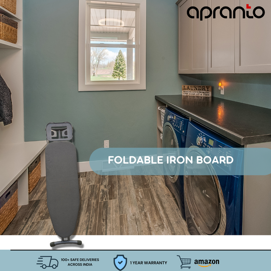 Foldable Iron Board | Height Adjustable | Anti Slip Legs | Dedicate Iron Press Stand