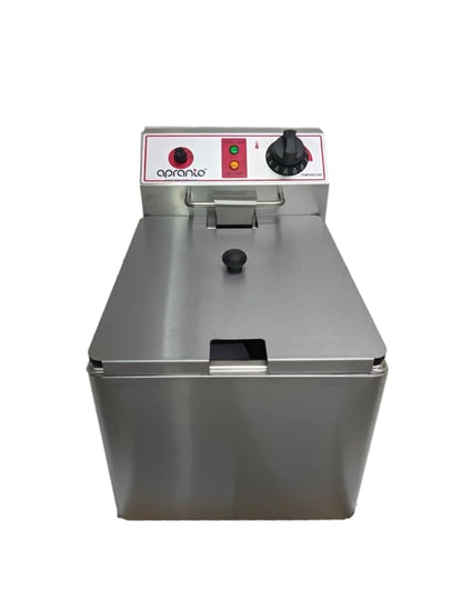 Electric Fryer | Commercial Heavy Duty | Heavy Wired Basket | Stainless Steel (8 Litres)