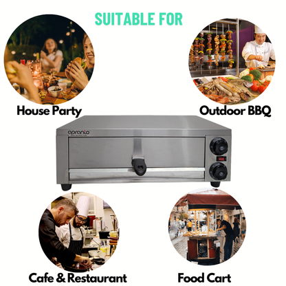 Electric Tandoor and Grill | Stainless Steel Pizza Oven