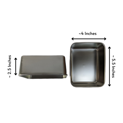 Masala Box | Spice Box | Dry Fruits and Salad Box | Stainless Steel (8 Compartments)