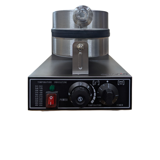 Electric Waffle Maker Round Machine | Rotating